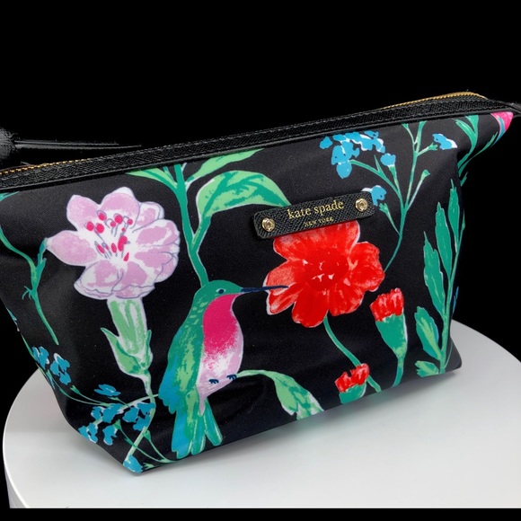 kate spade Handbags - KATE SPADE JODI HUMMINGBIRD COSMETIC BAG